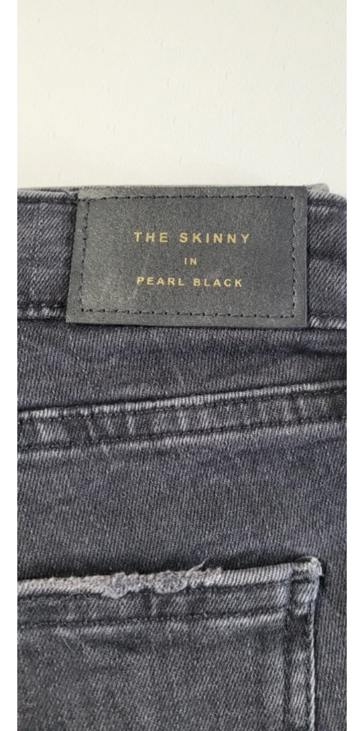 ZARA Pearl Black Jeans US 6 - photo 2