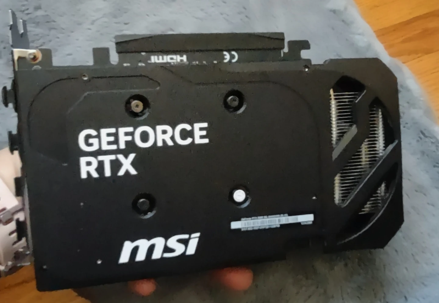MSI GeForce RTX 5060 SHADOW 2X OC Edition Graphics Card - photo 5
