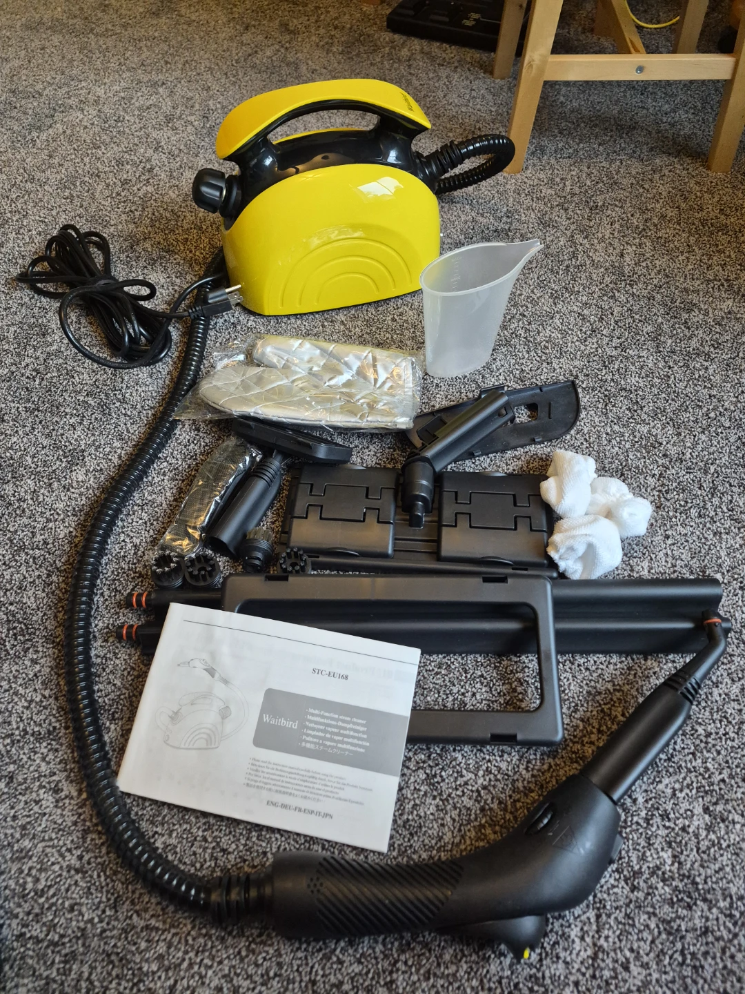 Waitbird Portable Handheld Steam Cleaner with 21 Accessories - photo 2