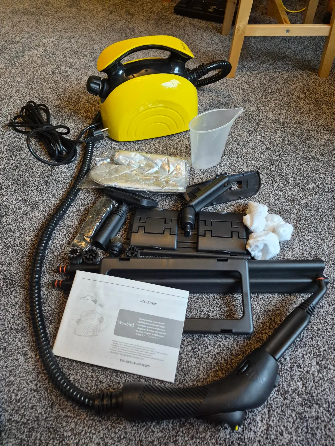 Waitbird Portable Handheld Steam Cleaner with 21 Accessories - photo 2