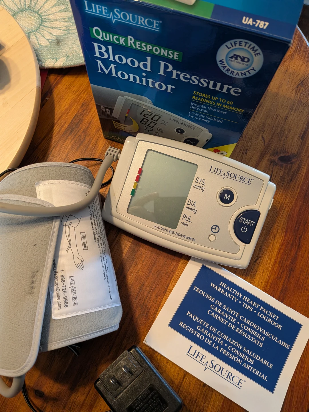 Life Source Quick Response Blood Pressure Monitor UA-787