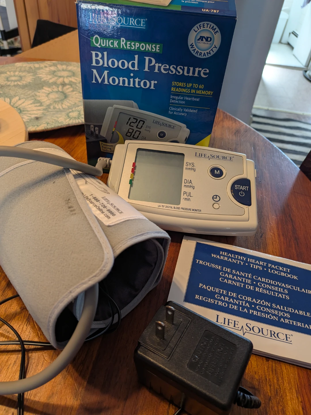 Life Source Quick Response Blood Pressure Monitor UA-787 - photo 2