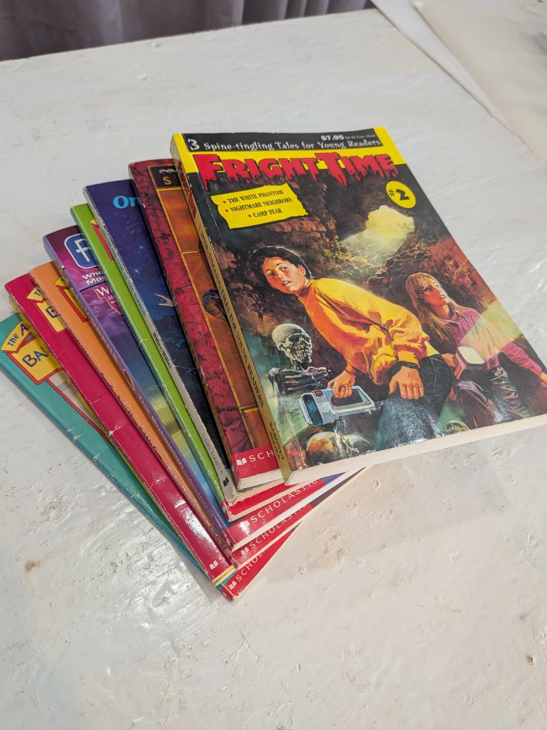 Spooky Horror books Animorphs, fright time