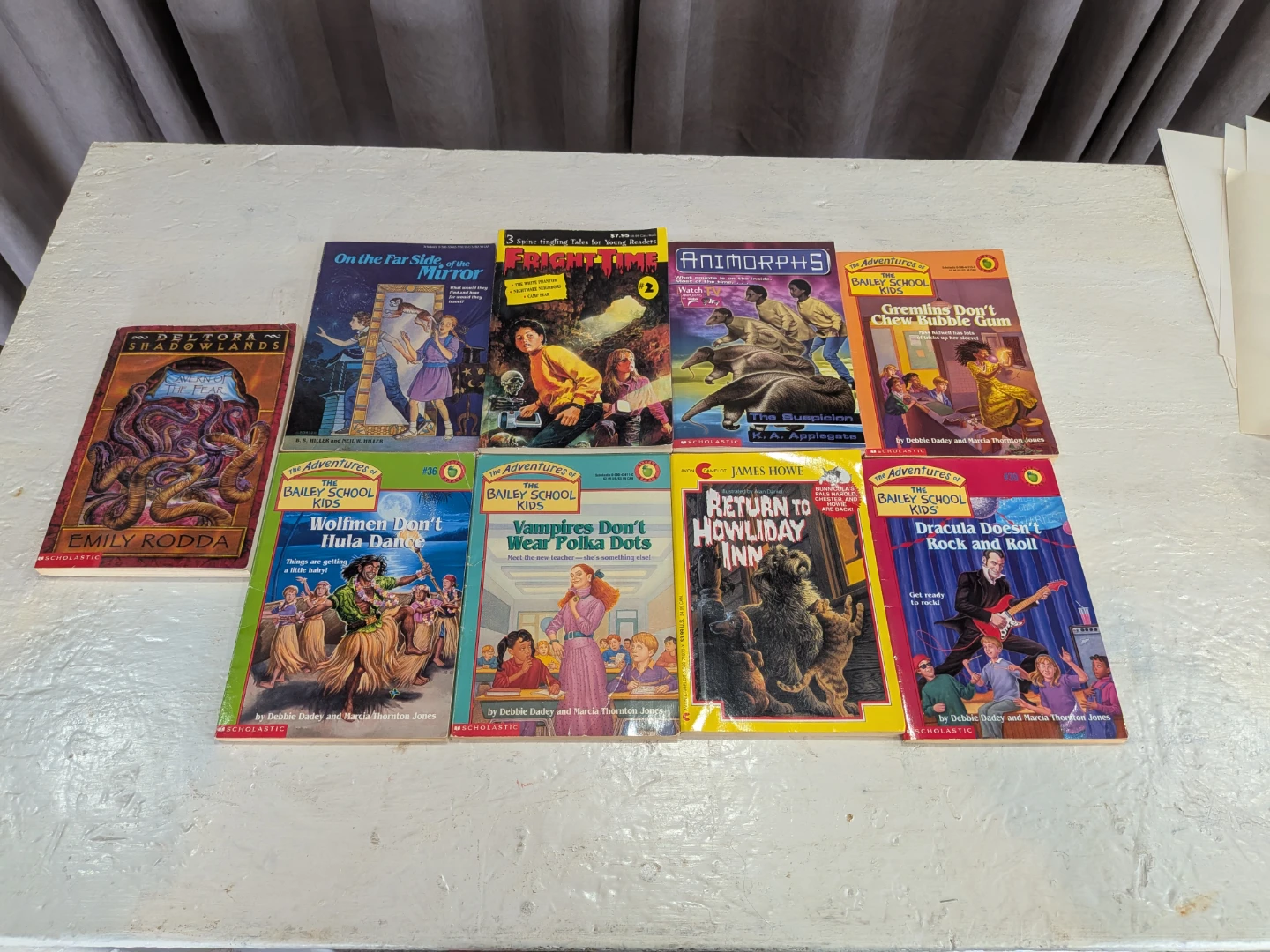 Spooky Horror books Animorphs, fright time - photo 2