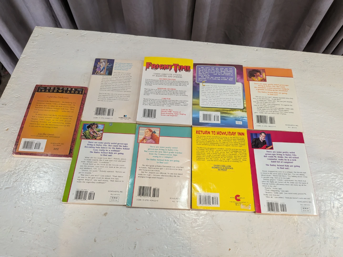 Spooky Horror books Animorphs, fright time - photo 3