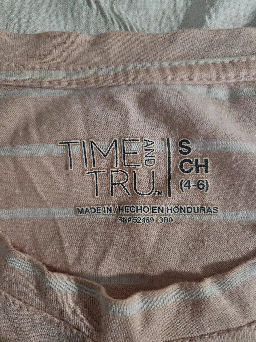 Time and Tru Striped Long Sleeve Shirt Size S - photo 4