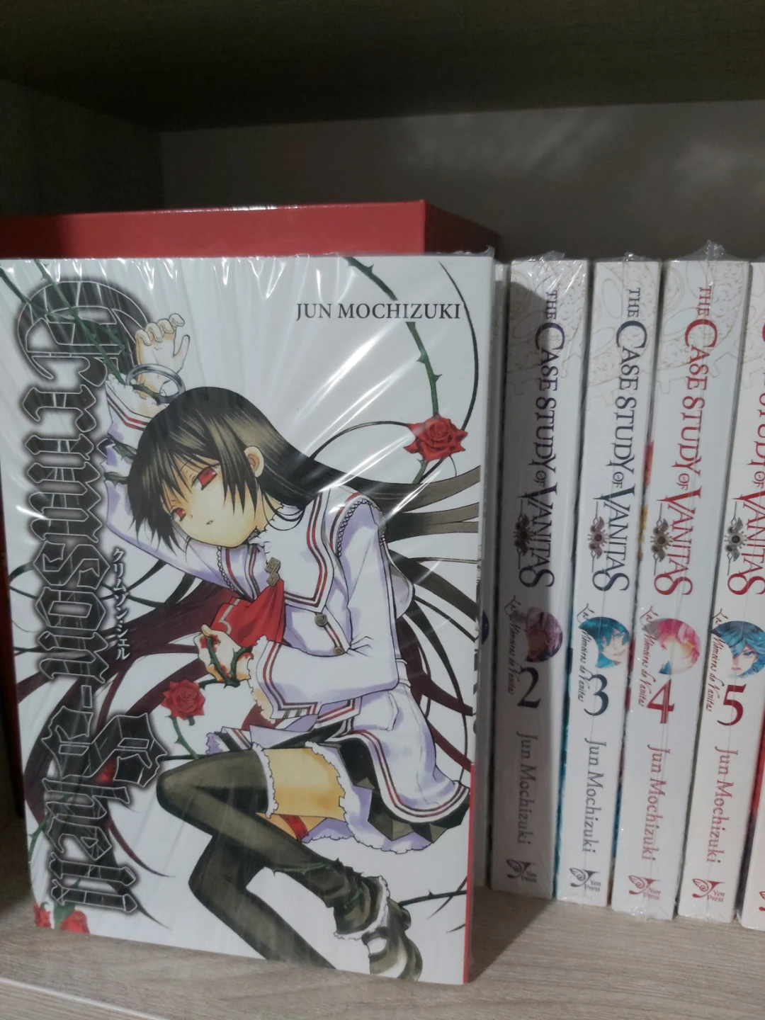 Case Study of Vanitas + Crimson Shell Jun Mochizuki Manga Set - photo 2