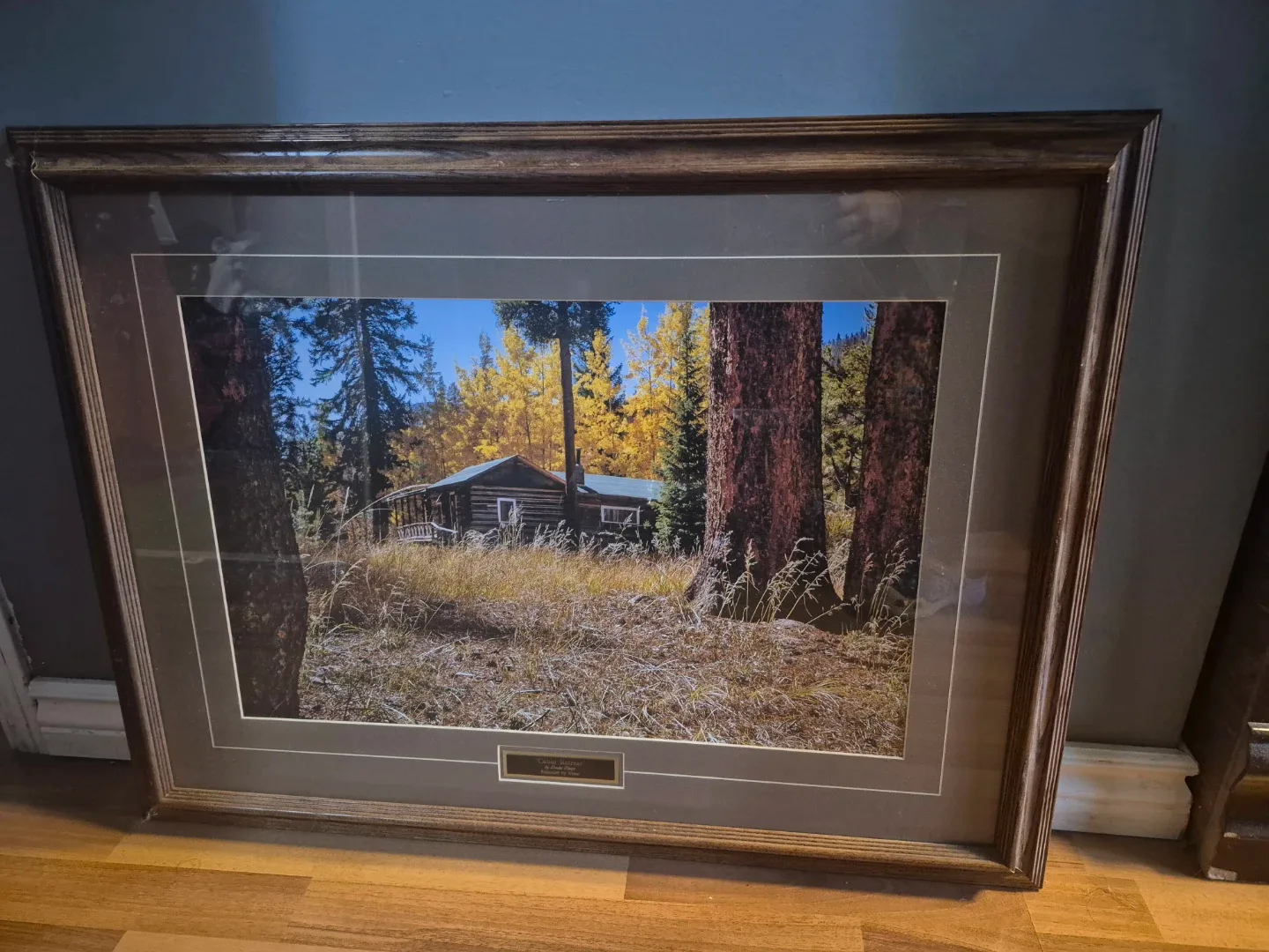 Framed Print: Cabin Retreat