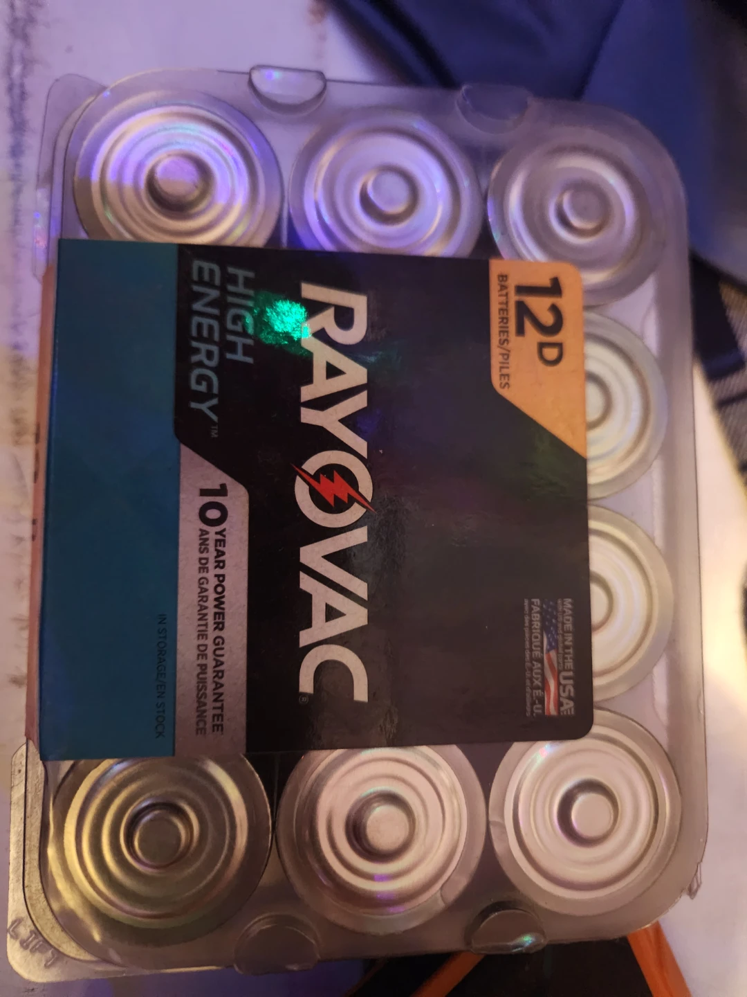 Rayovac High Energy 12D Batteries