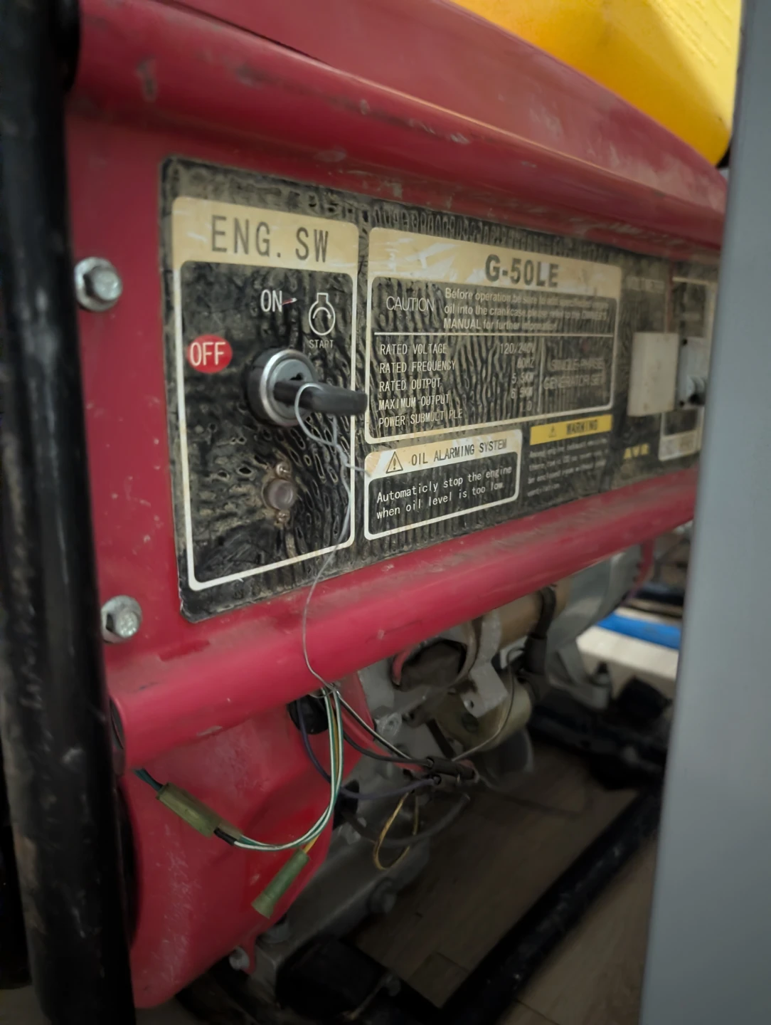 Honda G-50LE Portable Generator - photo 2