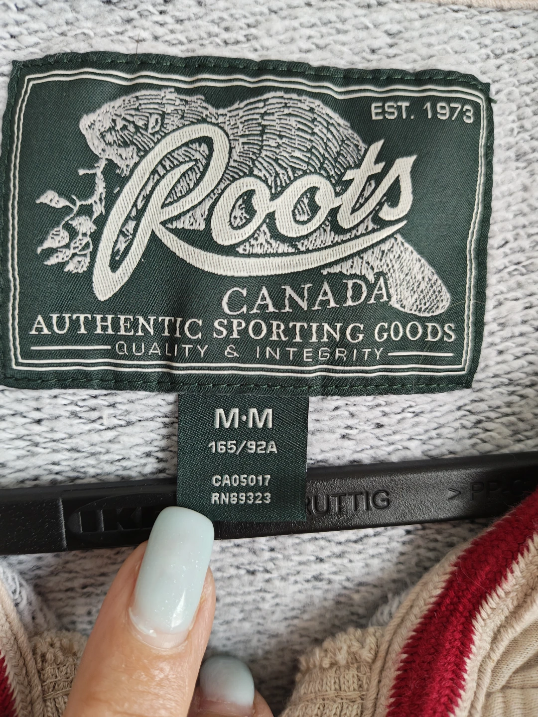 Roots Canada Hooded Cardigan - Grey Heather - Size M - photo 4