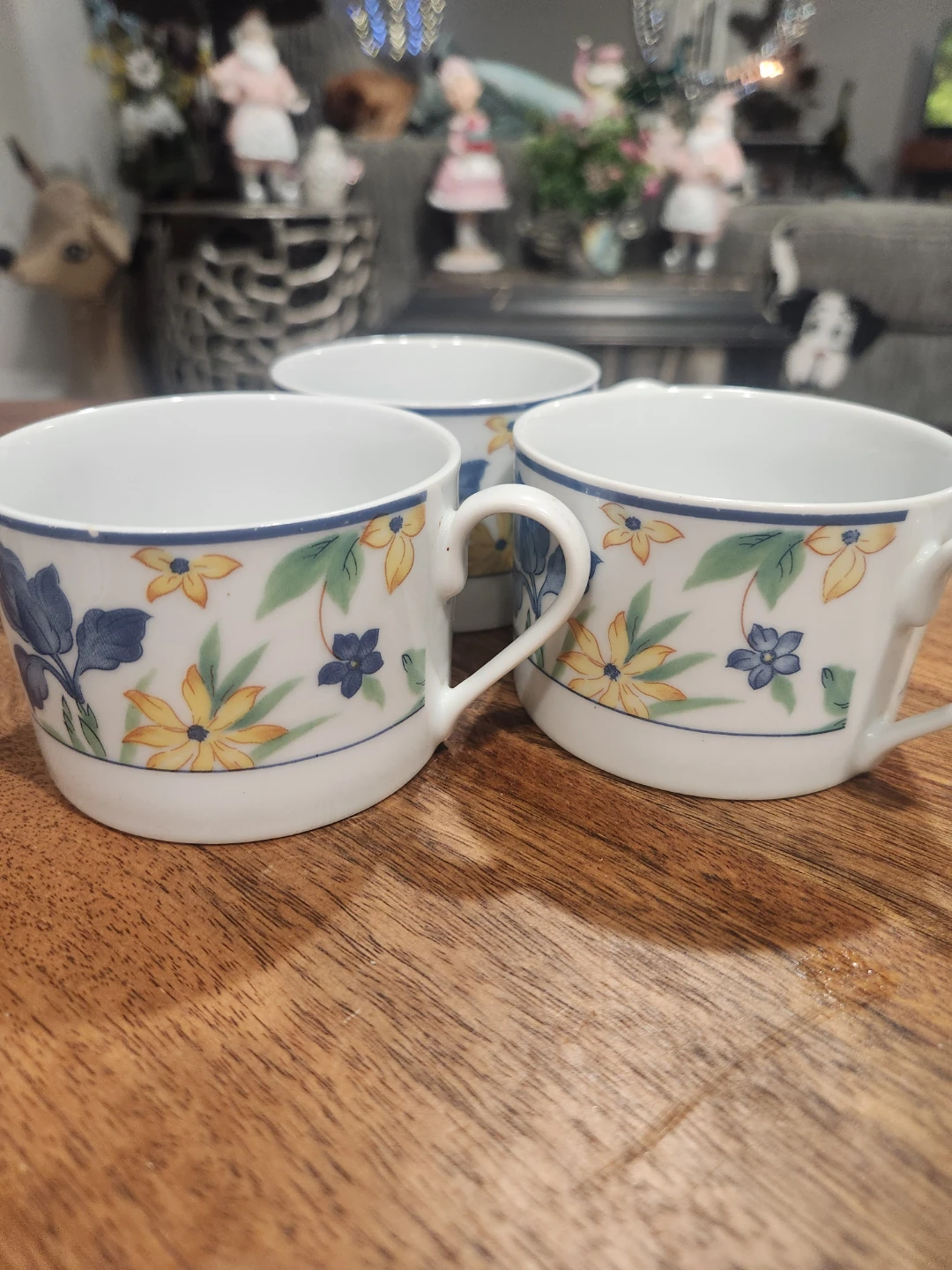 Assorted Teacups and Saucers