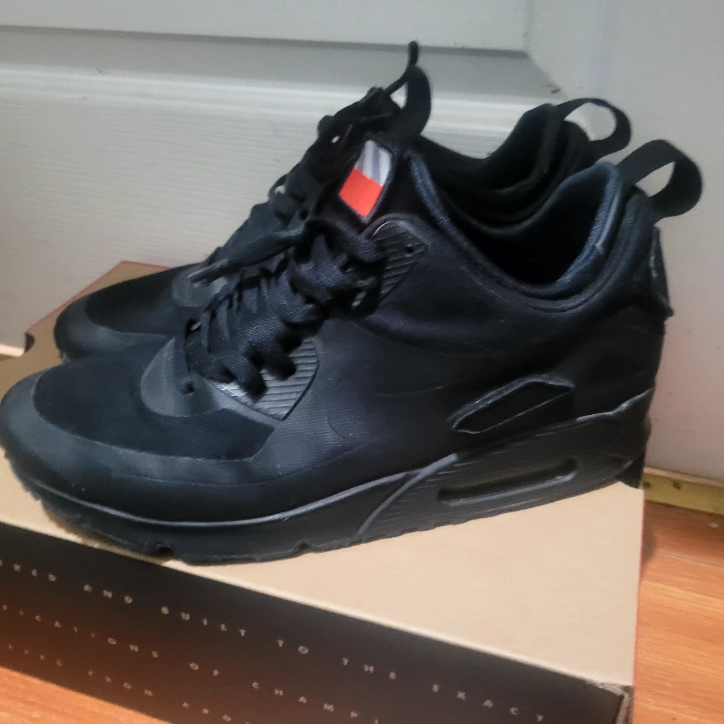 Nike Air Max 90 Sneakerboot SP Black Size 9.5