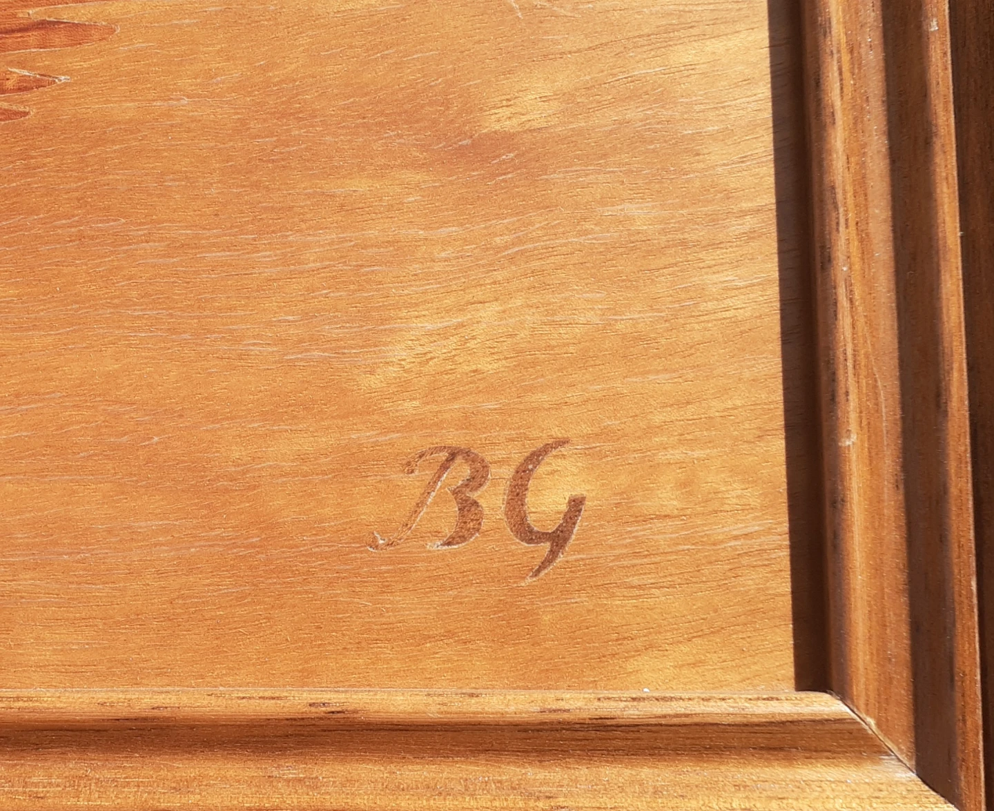 Mid Century Marquetry Art Picture (Buchschmid and Gretaux) - photo 3