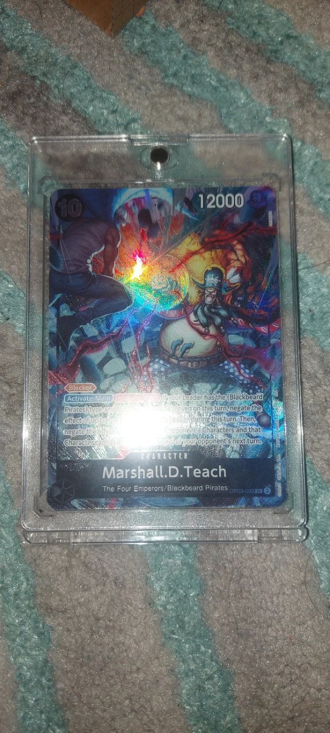 One Piece Card Game Marshall.D.Teach OP09-093