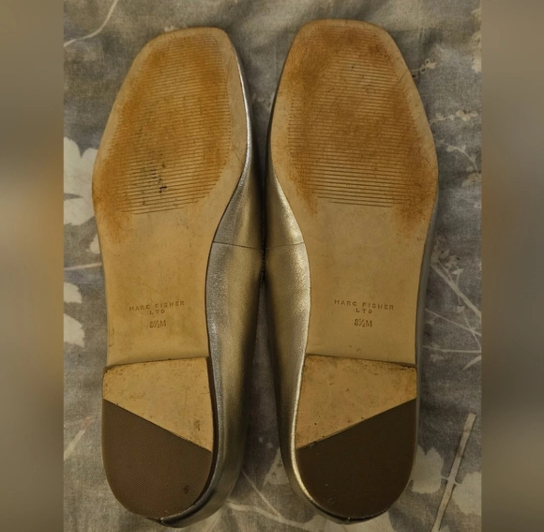 Marc Fisher LTD Gold Ballet Flats - photo 3