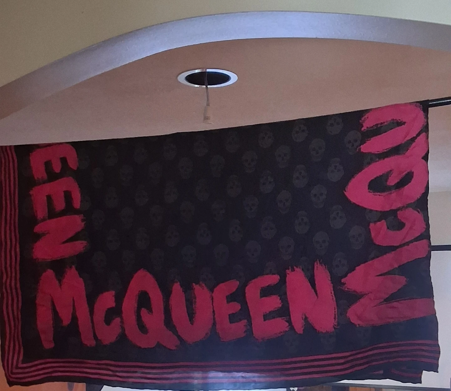 Alexander McQueen Graffiti Skull Scarf - photo 2