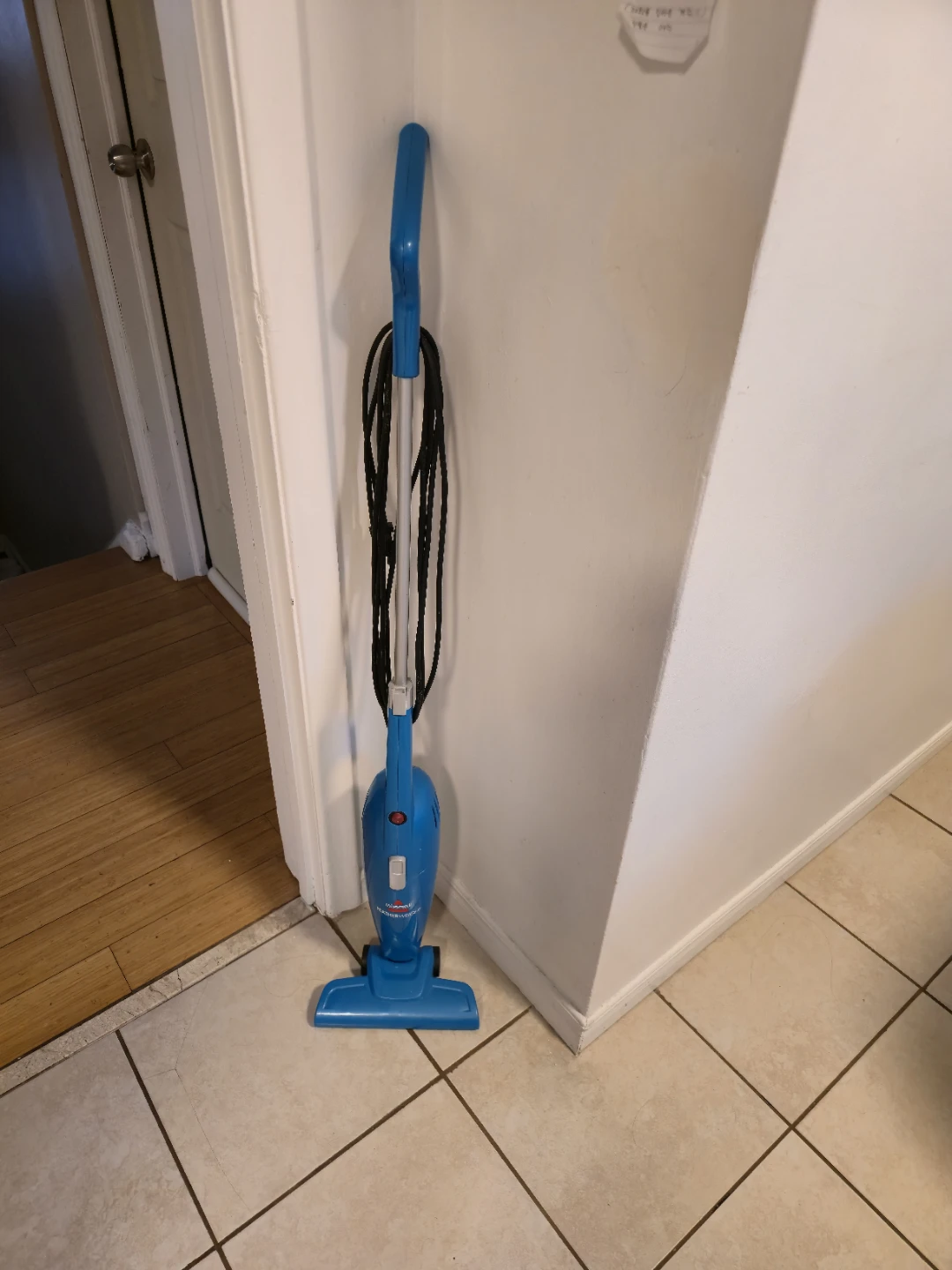 Blue Bissell Stick Vacuum