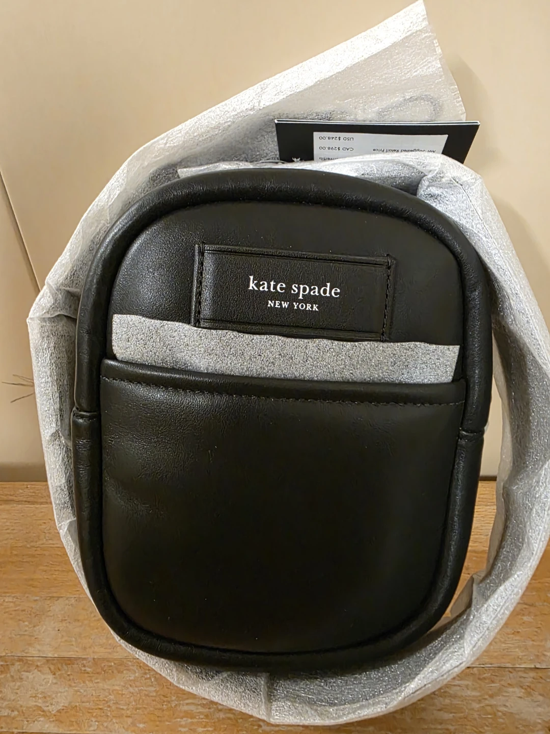 Kate Spade New York Black Smooth Leather Crossbody Bag - photo 4