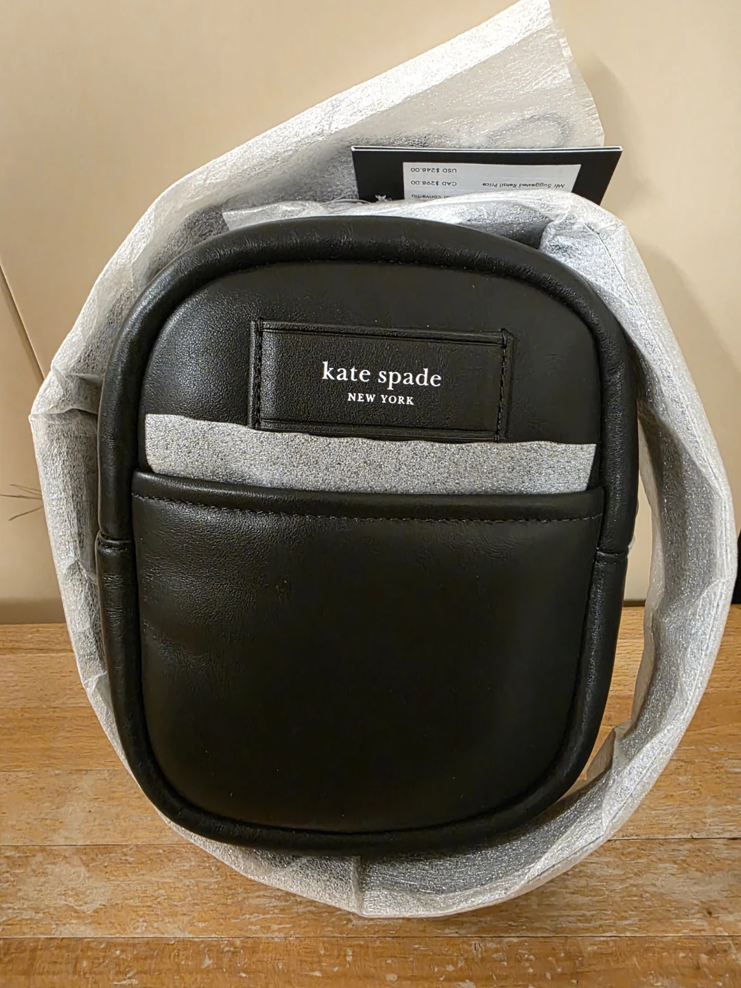 Kate Spade New York Black Smooth Leather Crossbody Bag - photo 5