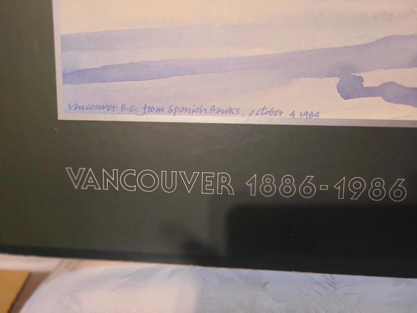 Vancouver 1886-1986 City of the Century Print by Toni Onley - photo 5