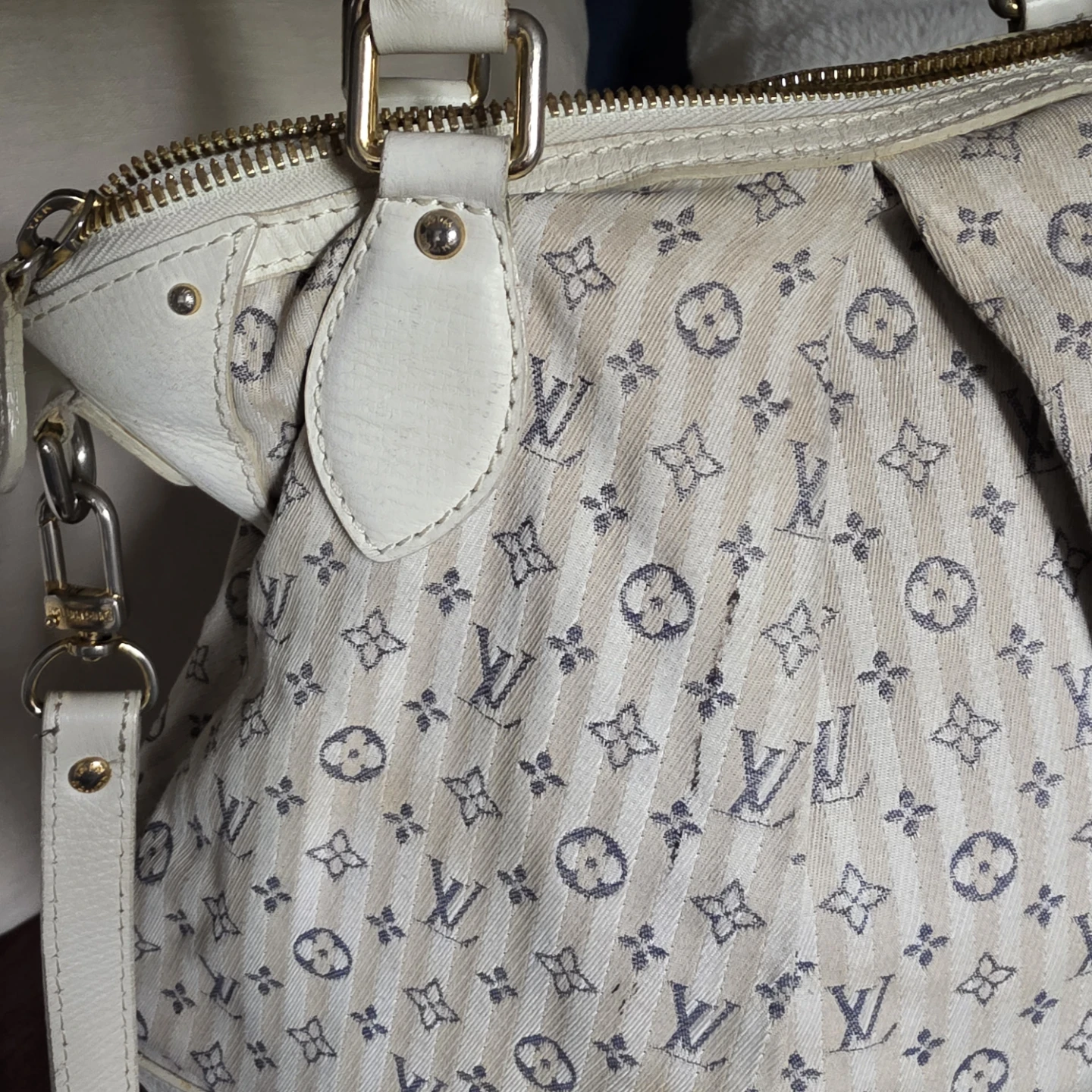 Louis Vuitton Mini Lin Croisette Stripe Marina PM - photo 2