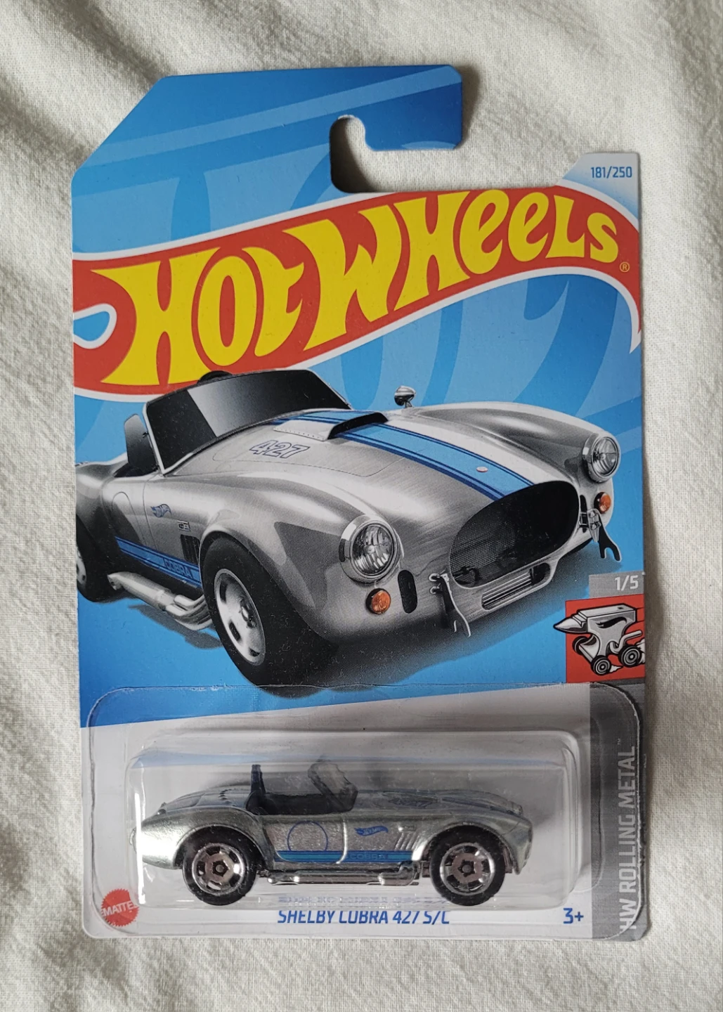 Hot Wheels Shelby Cobra 427 S/C