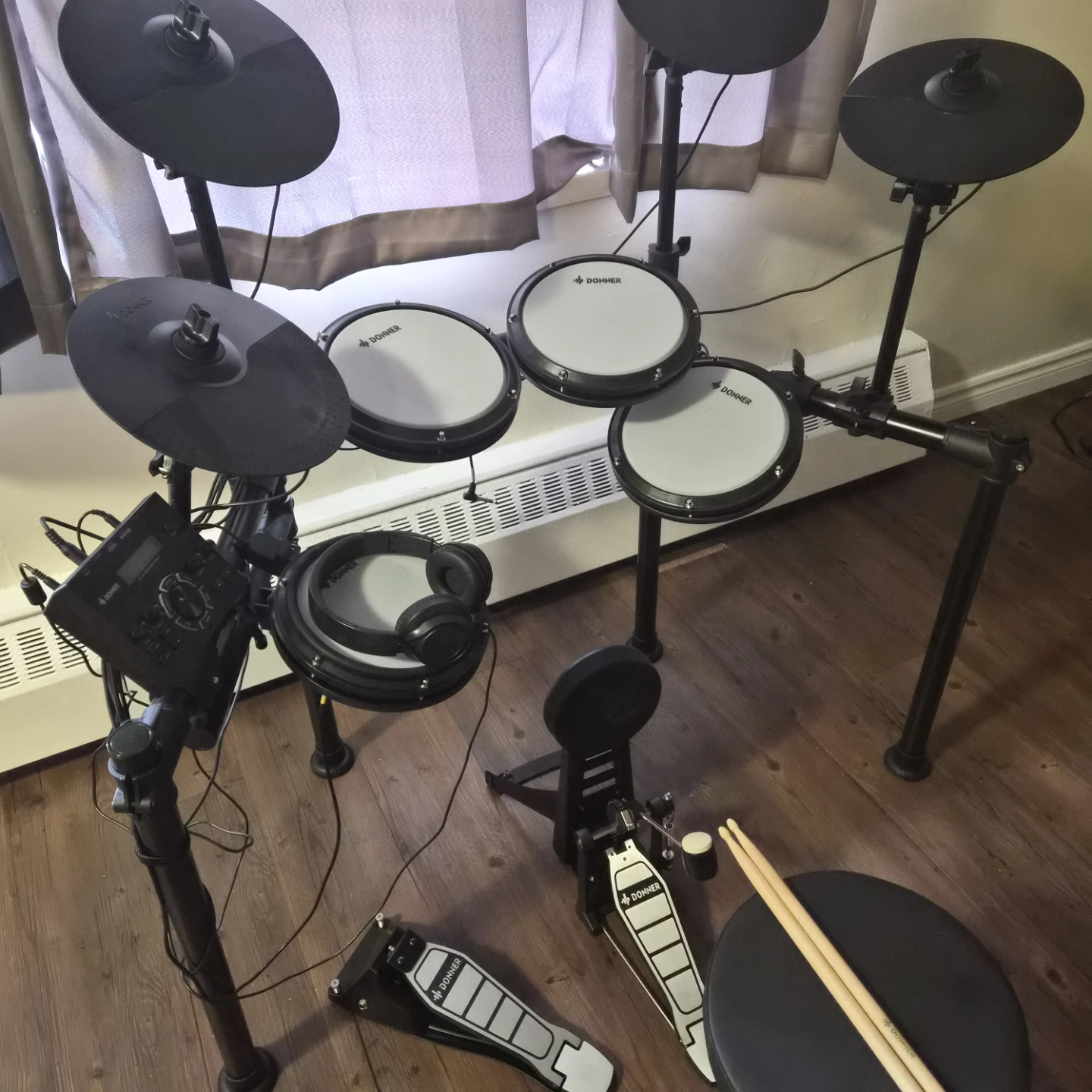 Donner DED-200 Electronic Drum Set - photo 3