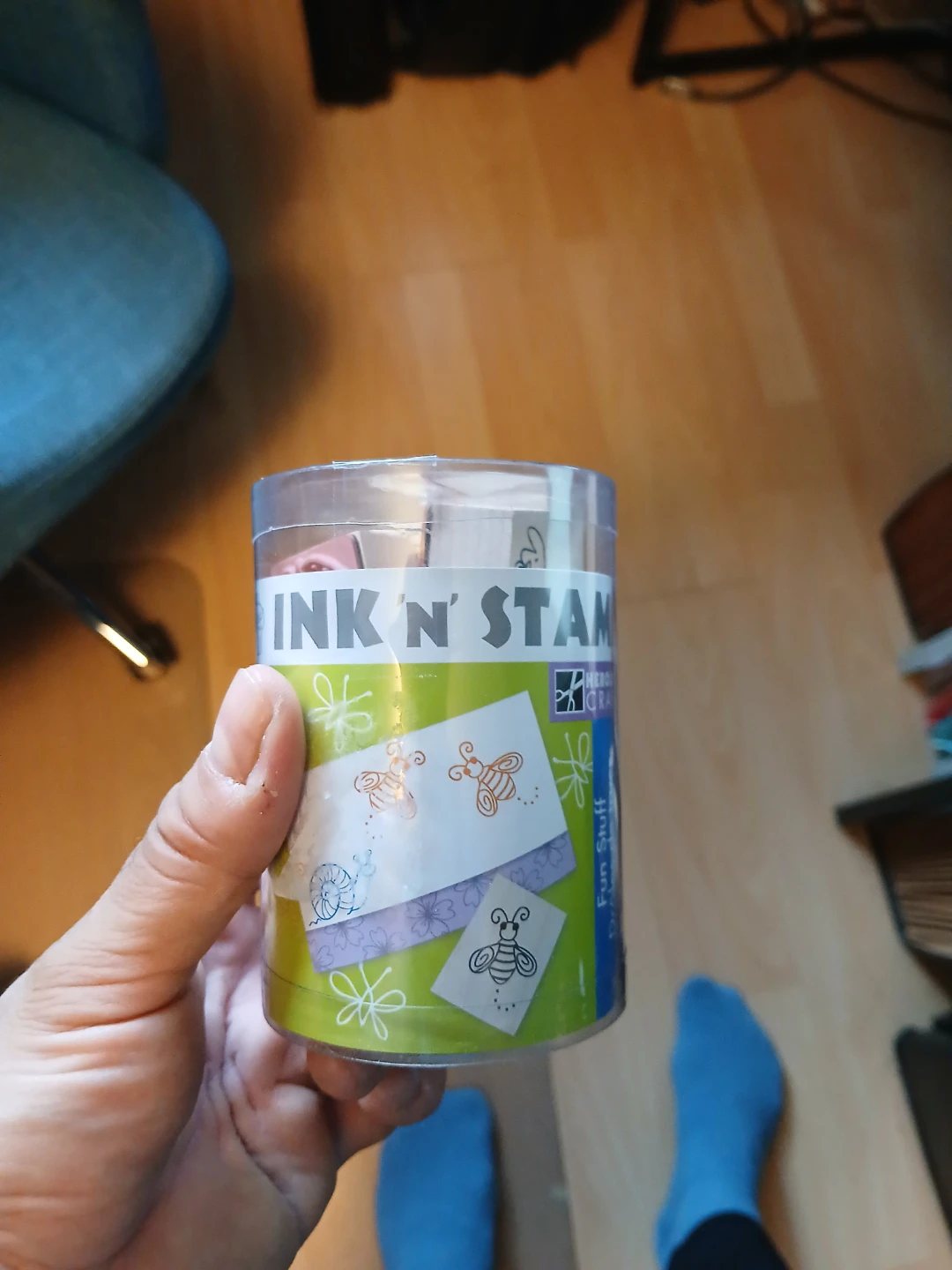 Hero Arts "INK'N'STAMP" Woodblock Stamp Set