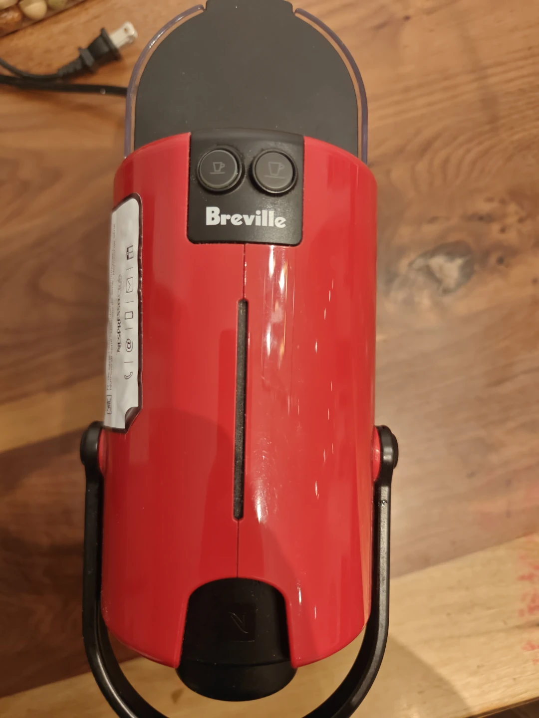 Breville Nespresso Essenza Espresso Machine - photo 2
