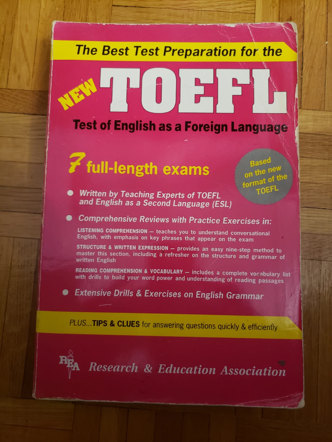 NEW TOEFL Test of English as a Foreign Language Prep Book