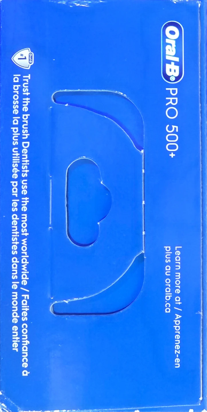 Oral-B PRO 500+ Rechargeable Toothbrush Black - photo 5