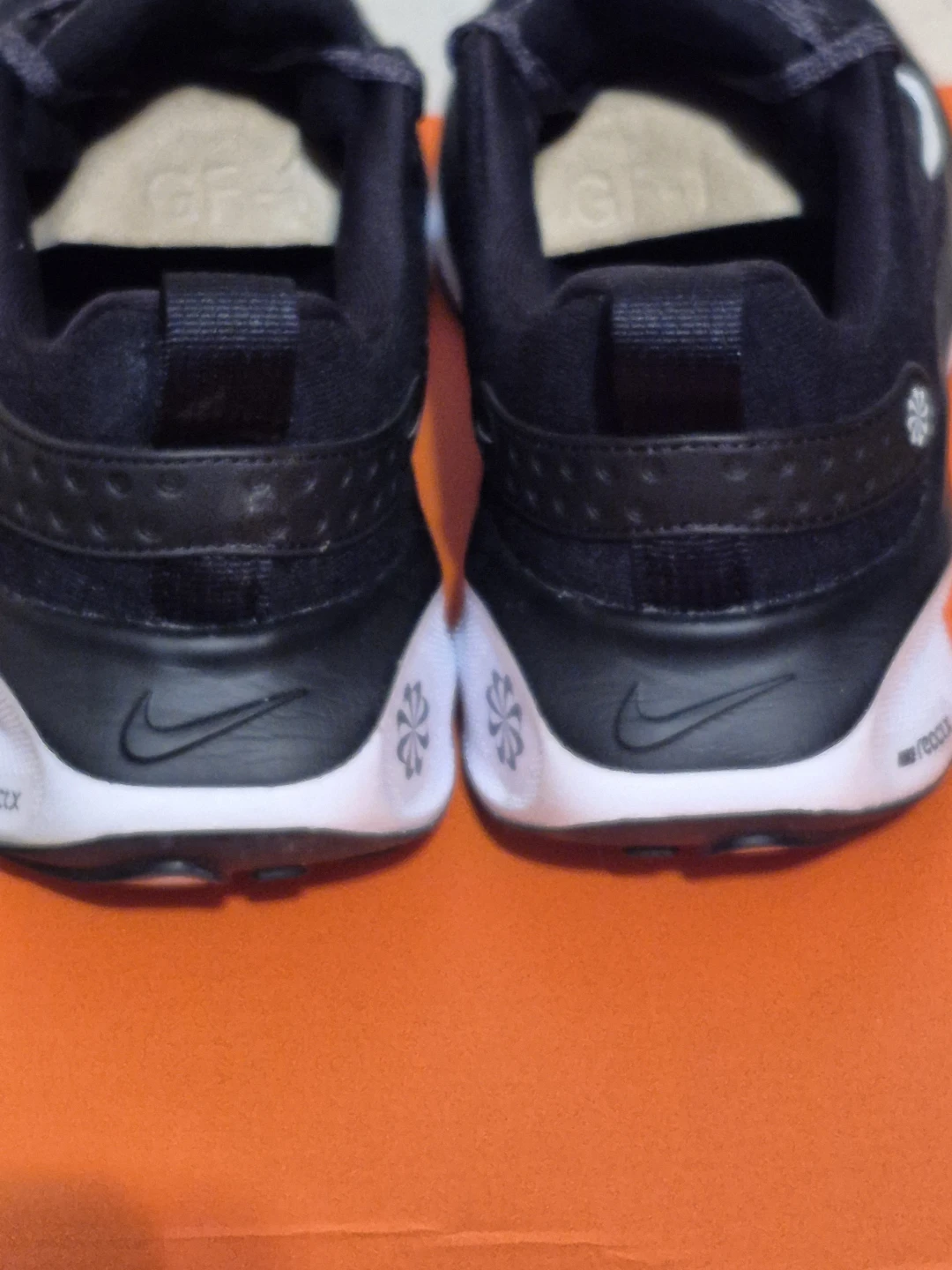 NIB)Nike ReactX 7.5 Infinity Run 4 Running Shoes Black White - photo 3