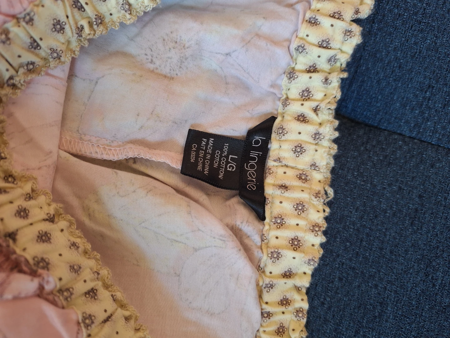 La Lingerie Pajama Shorts Size L - photo 2