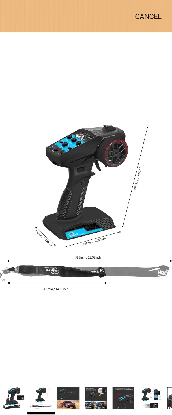 Hobbywing RC Transmitter with Receiver