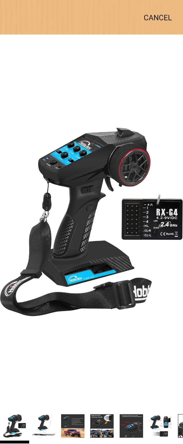 Hobbywing RC Transmitter with Receiver - photo 2