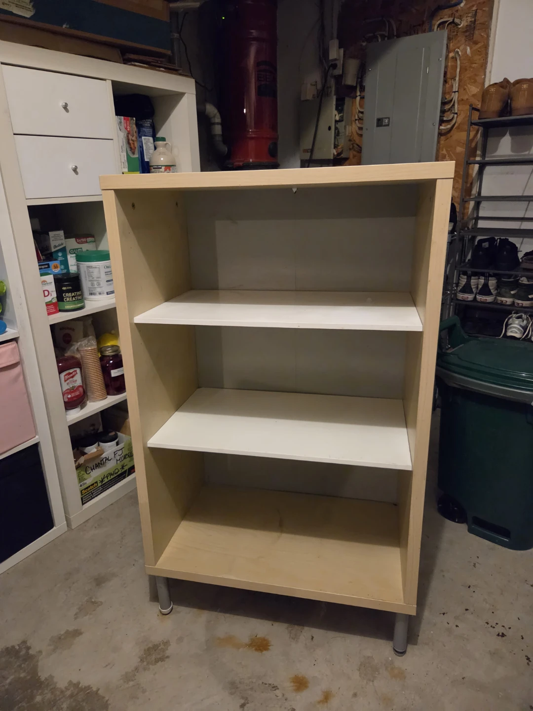 3-Shelf microwave kitchen cabinet