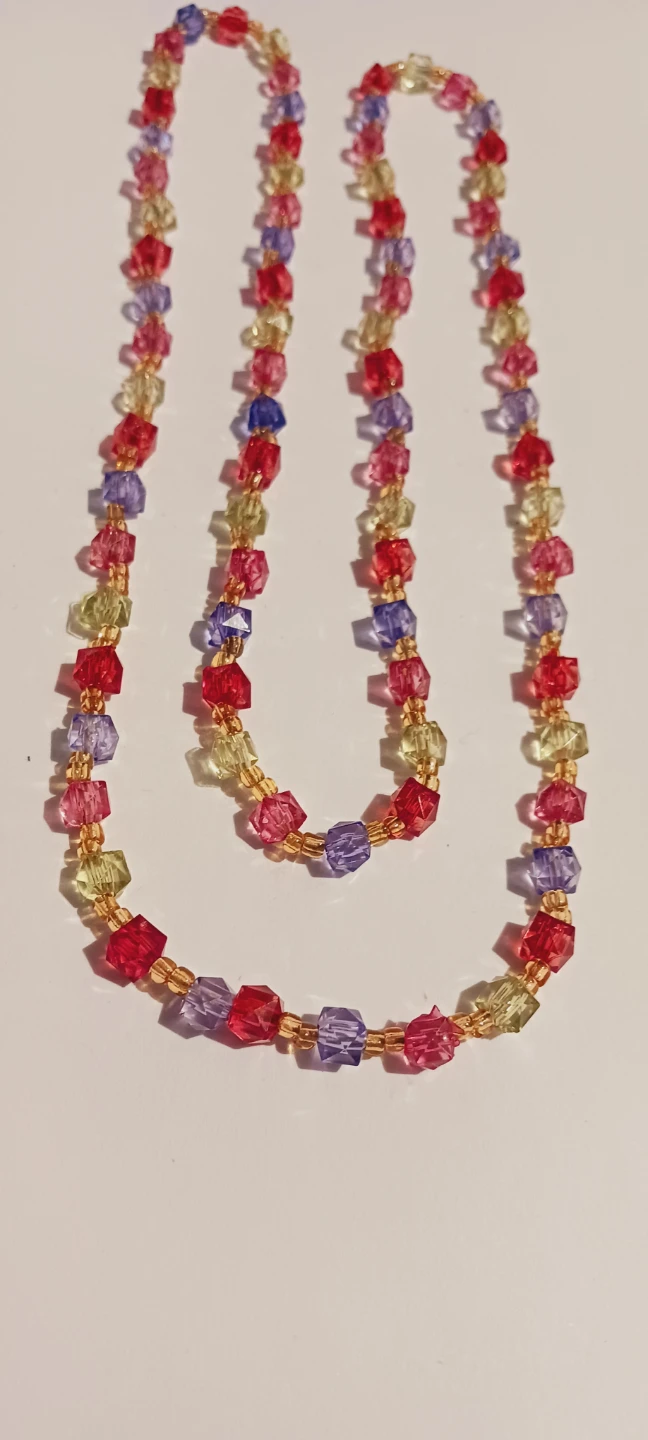 Cute Vintage Colorful Beaded Necklace - photo 3