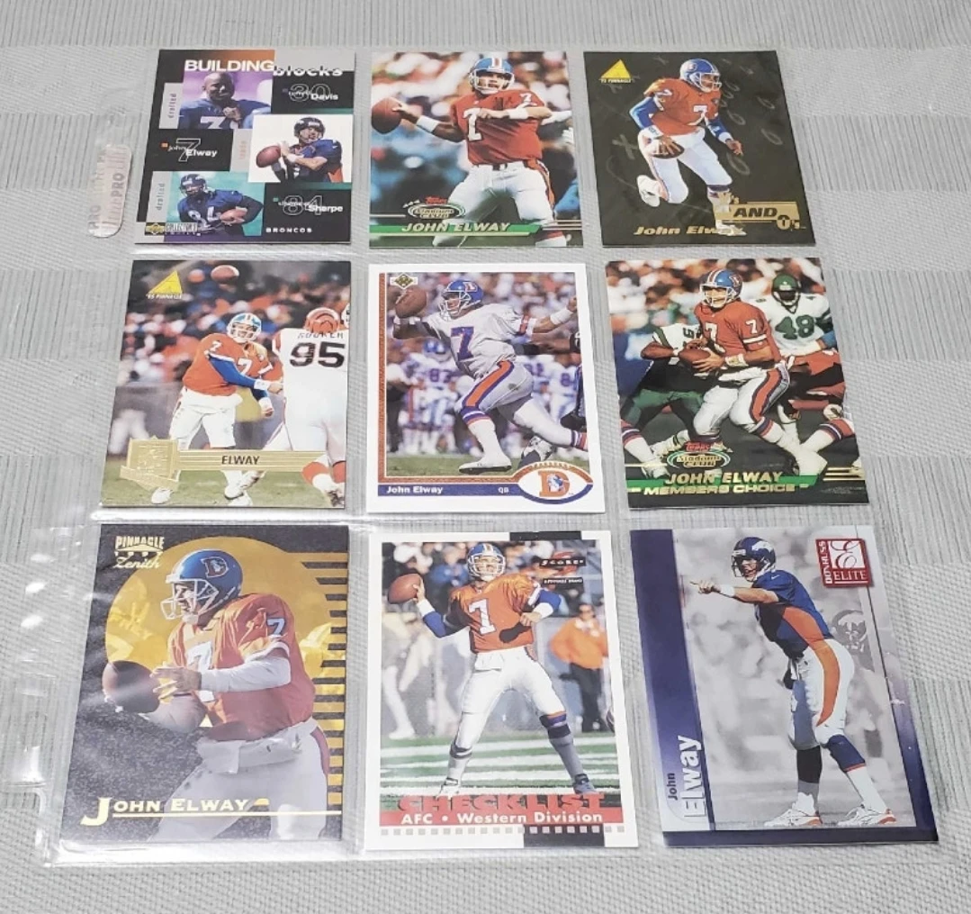 25 Card NFL HOF John Elway - photo 2