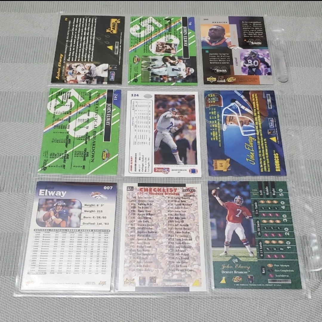 25 Card NFL HOF John Elway - photo 3