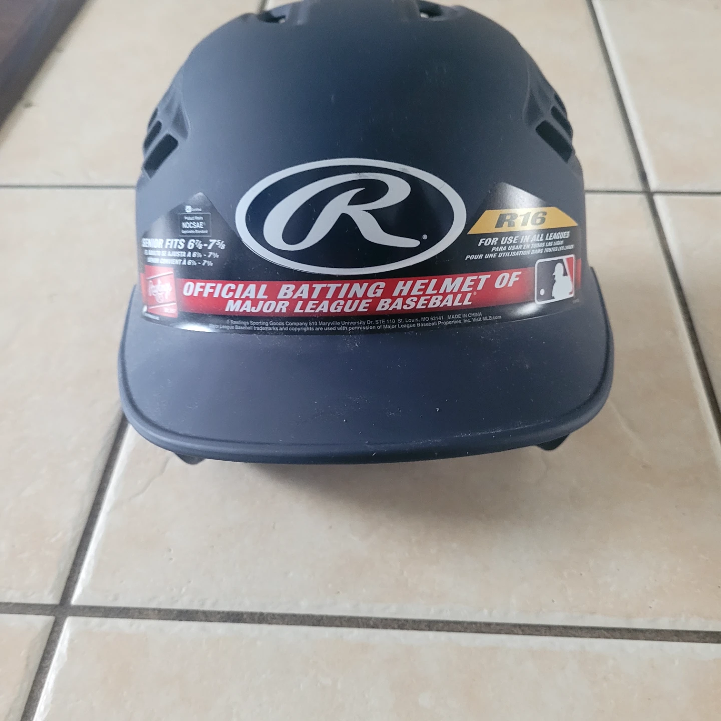 Rawlings Official Major League Baseball Batting Helmet