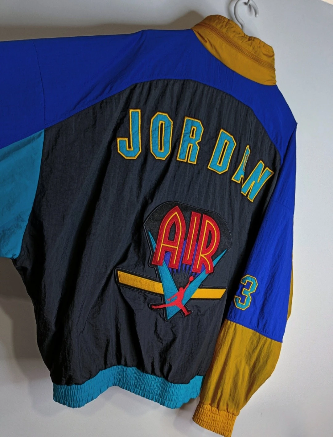 Vintage Air Jordan Colorblock Track Jacket - photo 2
