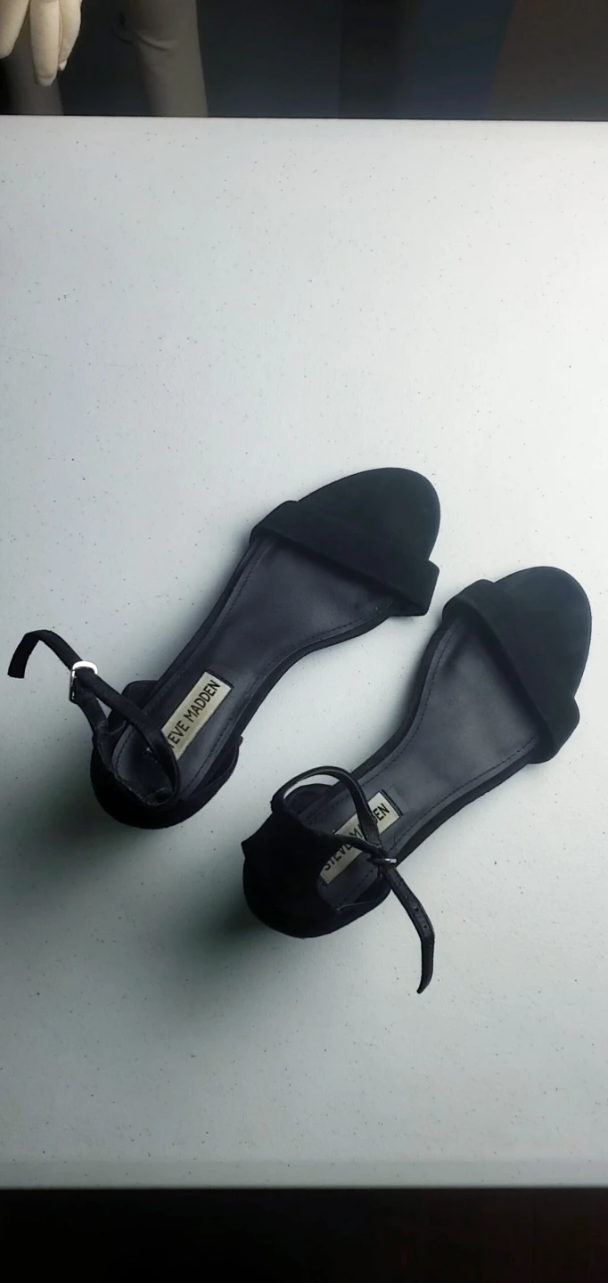 Steve Madden Suede Ankle Strap Heels - photo 2