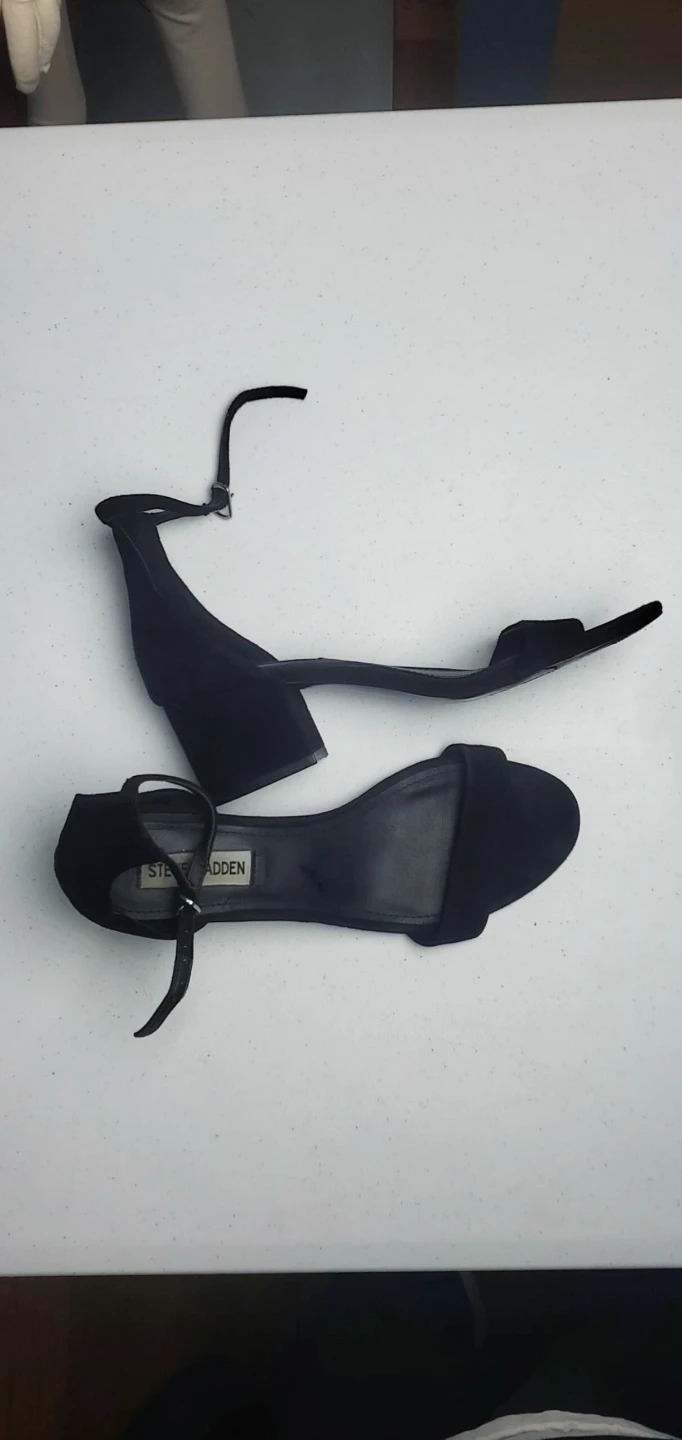 Steve Madden Suede Ankle Strap Heels