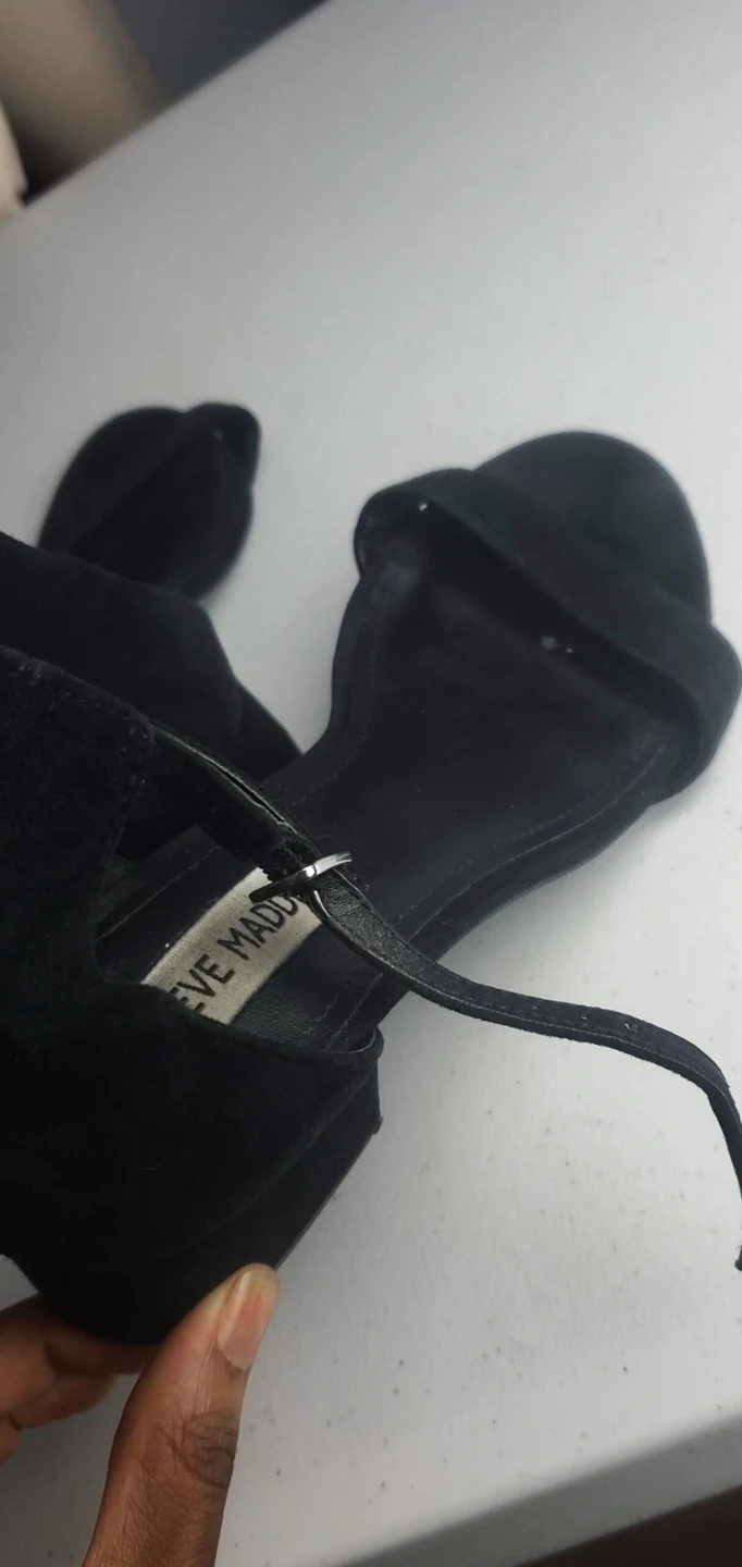 Steve Madden Suede Ankle Strap Heels - photo 4