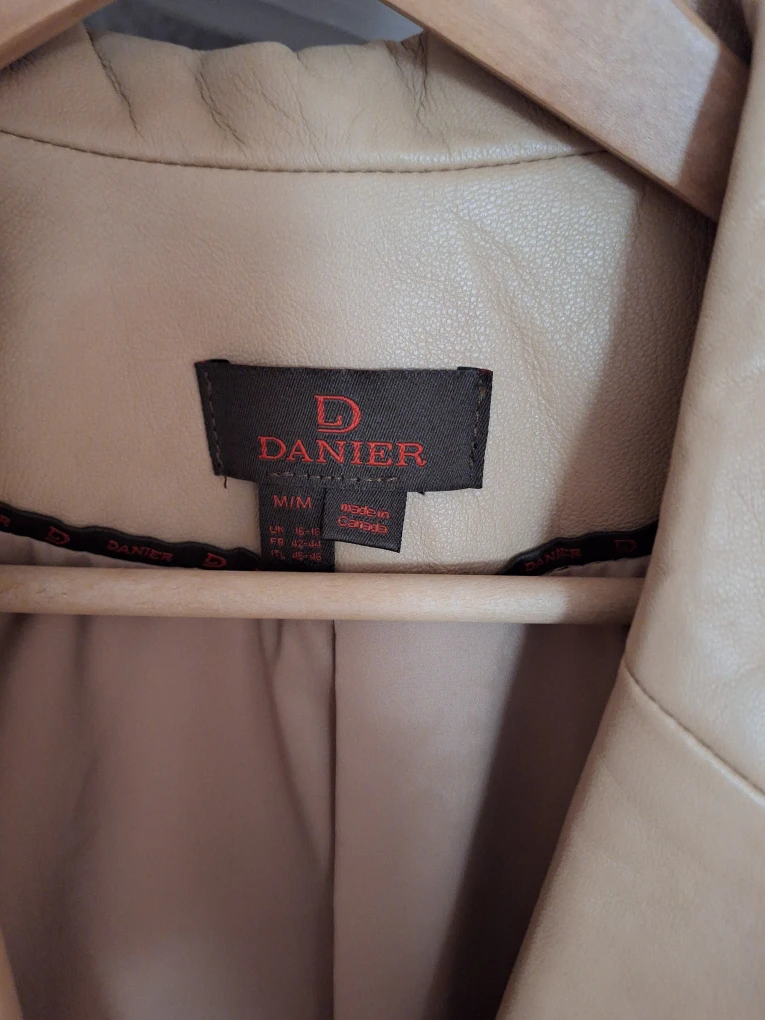 Danier Leather Blazer M/M Tan - photo 3
