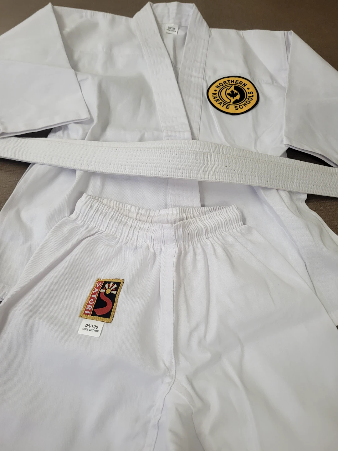 Karate Gi Uniform White Belt Size 120🥕 - photo 2