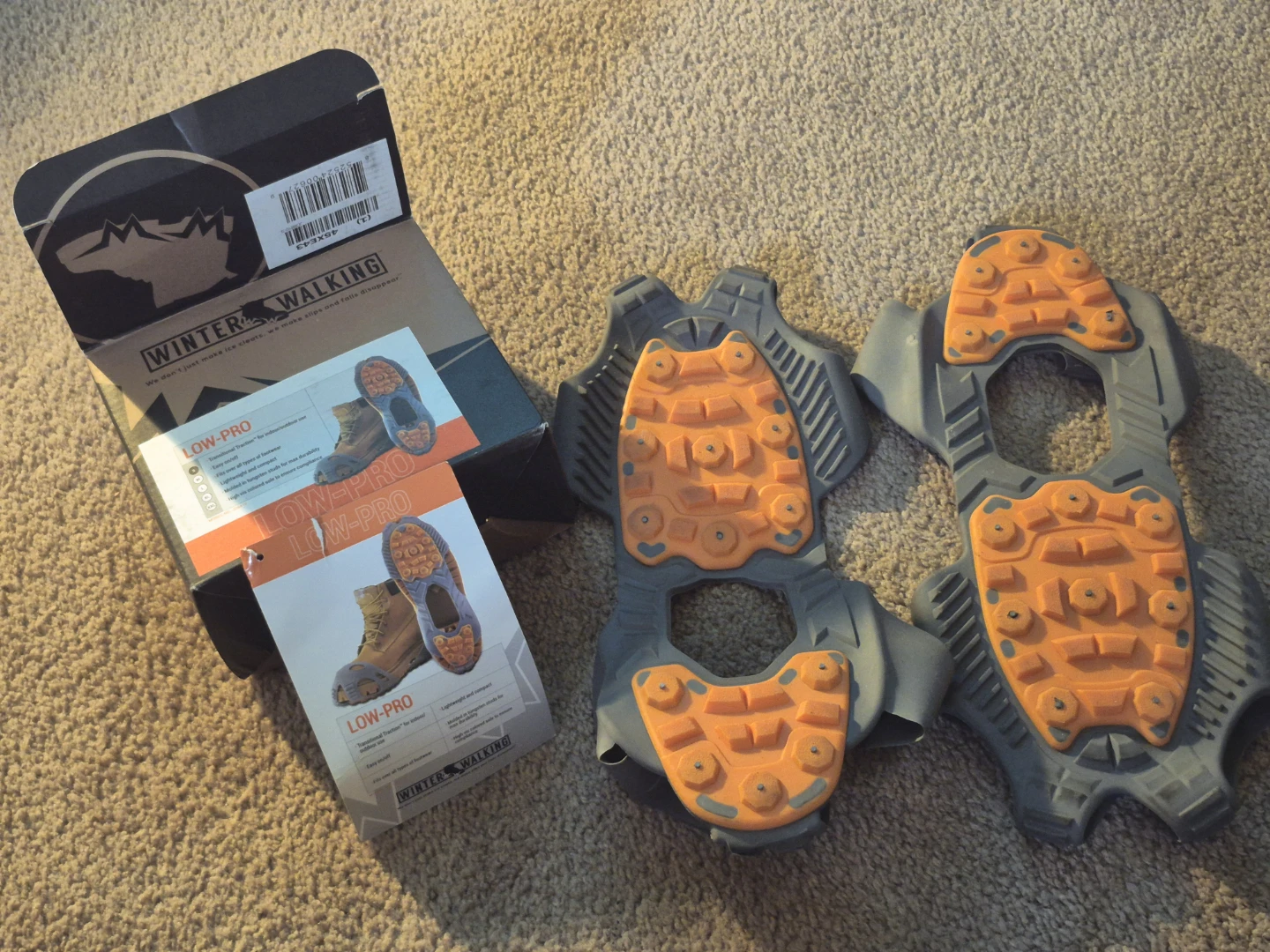 Winter Walking Low-Pro Ice Cleats