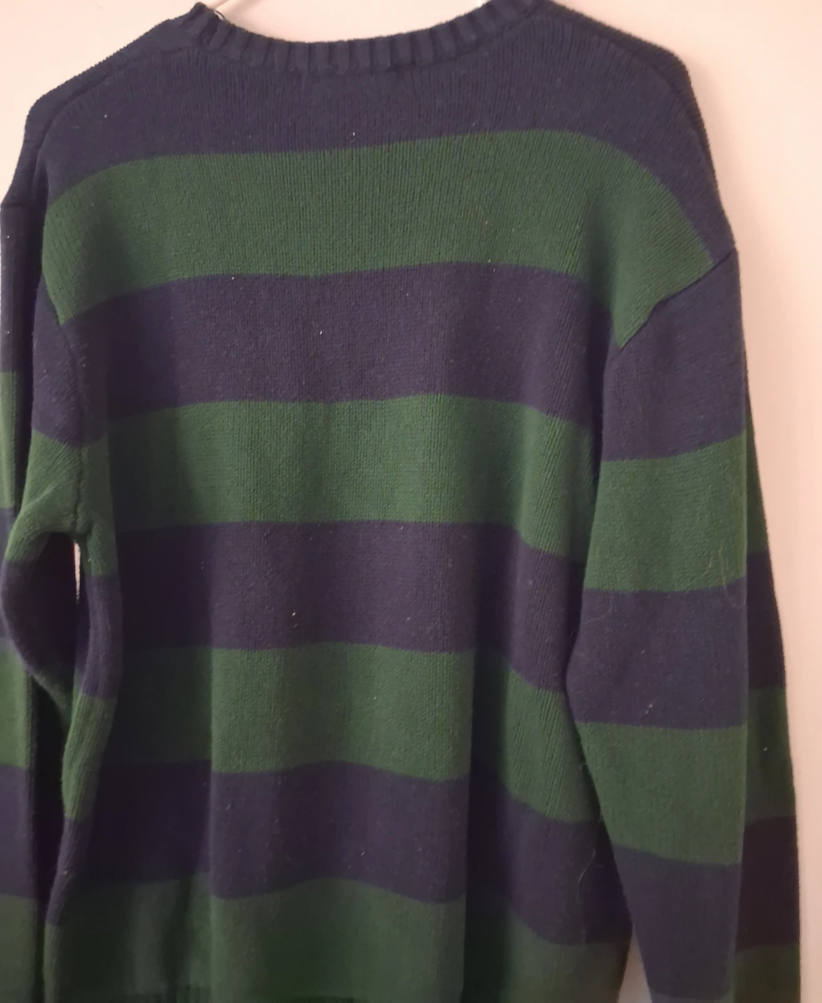 Brandy Melville Green & Navy Striped Sweater - photo 5