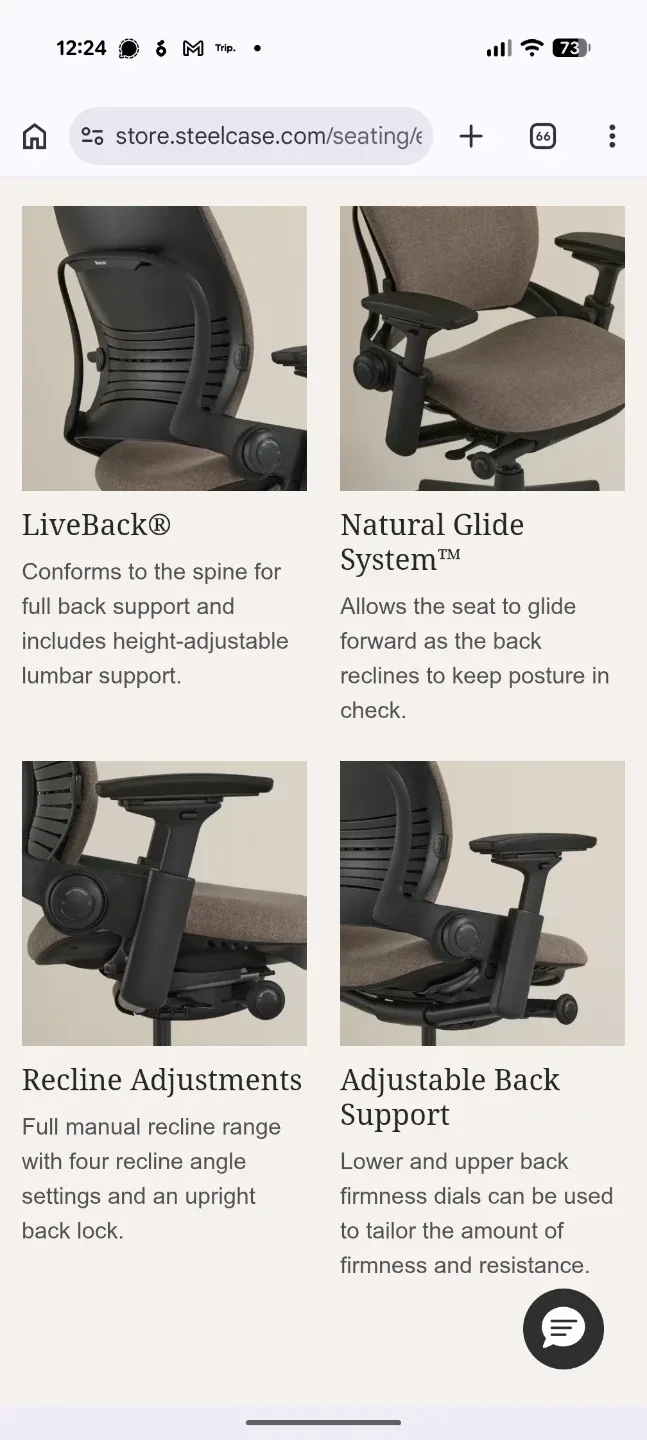 Steelcase Leap V2 Office Chair - photo 3